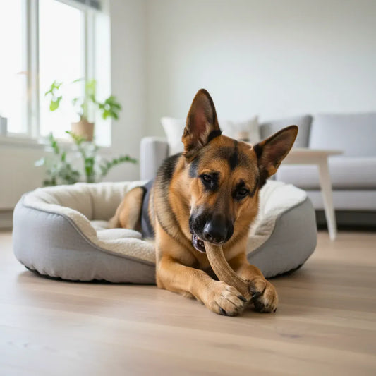 Bois de cerf pour chien : Mastication saine et durable