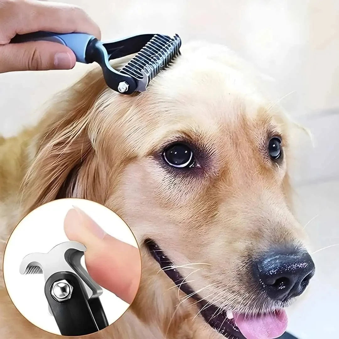 Brosse étrille pour chien – Démêlage efficace sans douleur