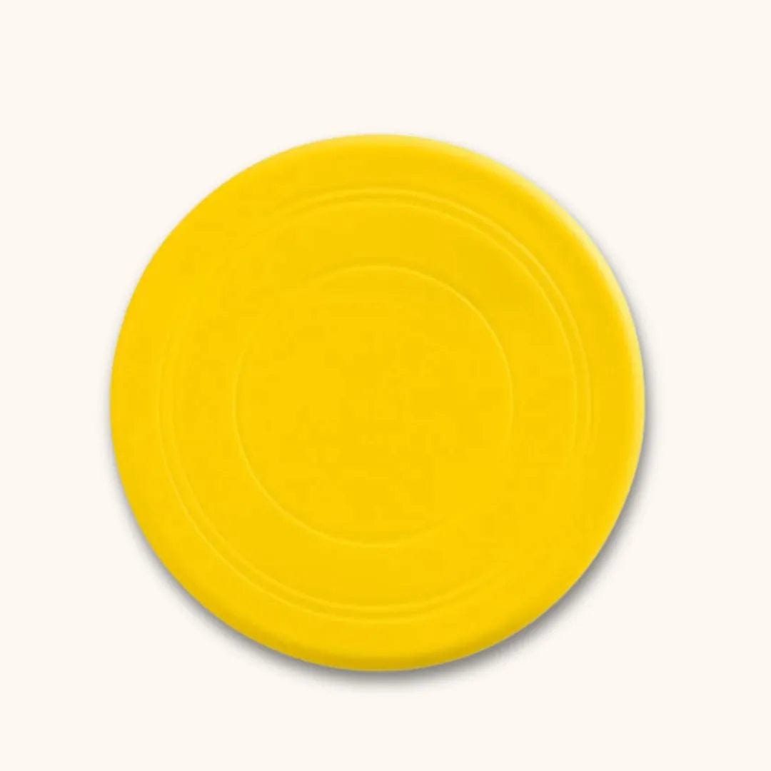 Frisbee Chien Durable et Sûr - Amusement Sans Limites Jaune