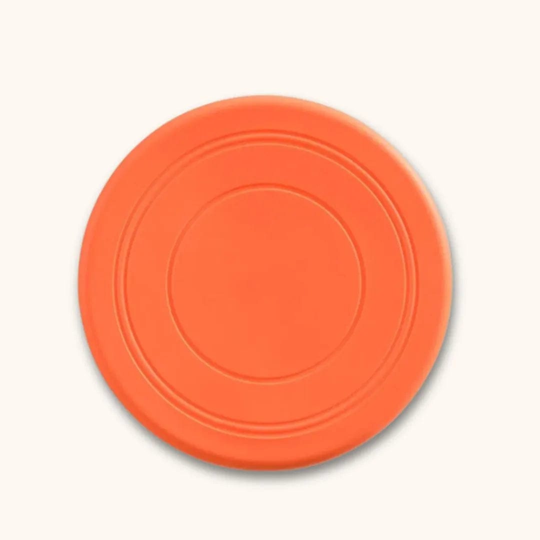 Frisbee Chien Durable et Sûr - Amusement Sans Limites Orange