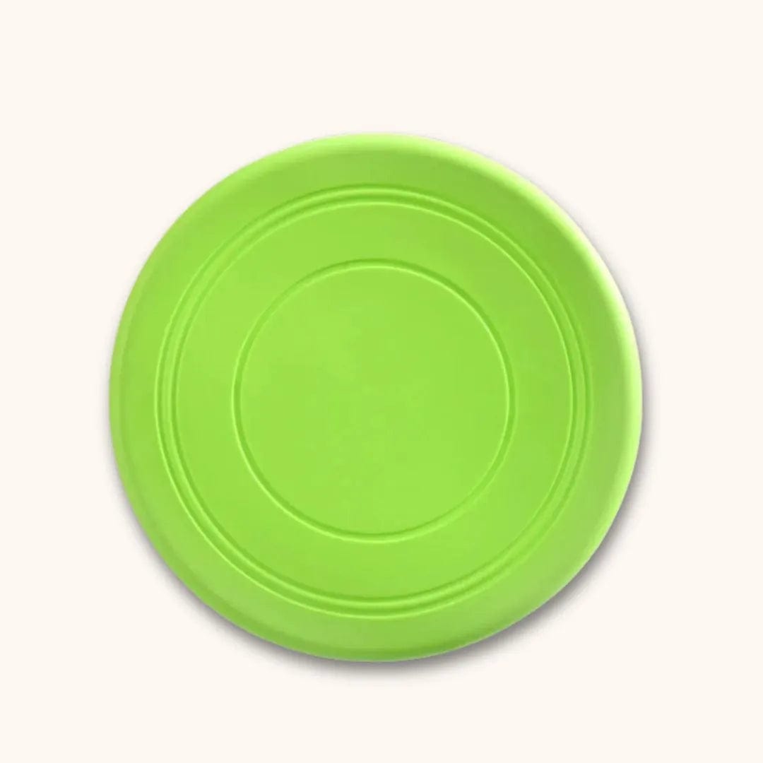 Frisbee Chien Durable et Sûr - Amusement Sans Limites Vert