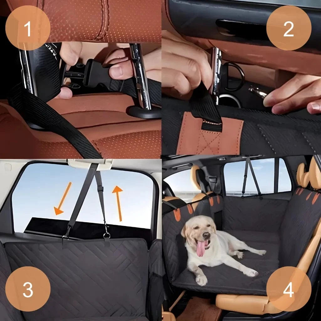 Installation de la housse K9 GuardShield