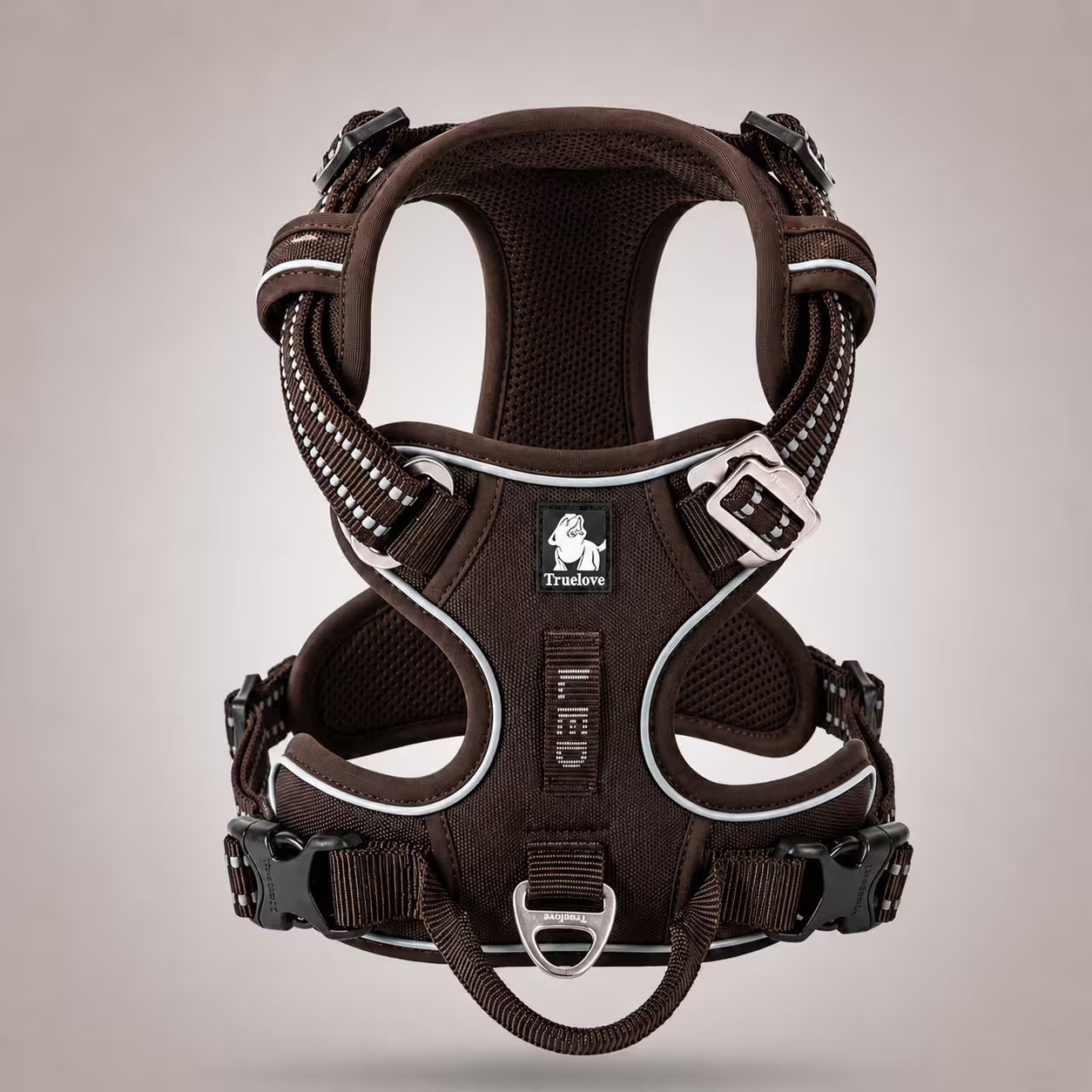 Harnais Chien Anti-Traction en Y - Qualité Pro | K9 Unit Café / XS