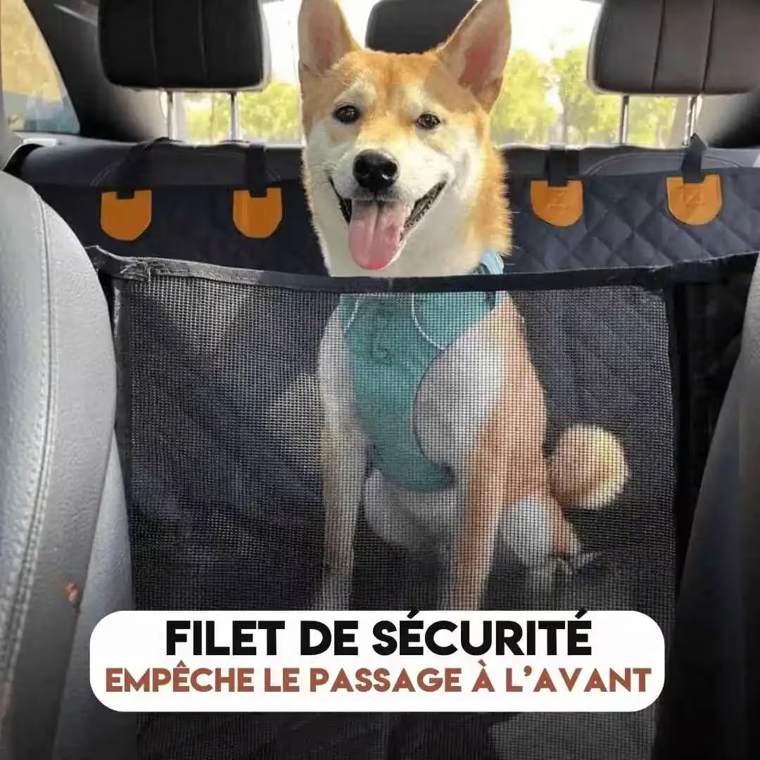 Housse de voiture chien, fond rigide ultra-stable – Protection K9