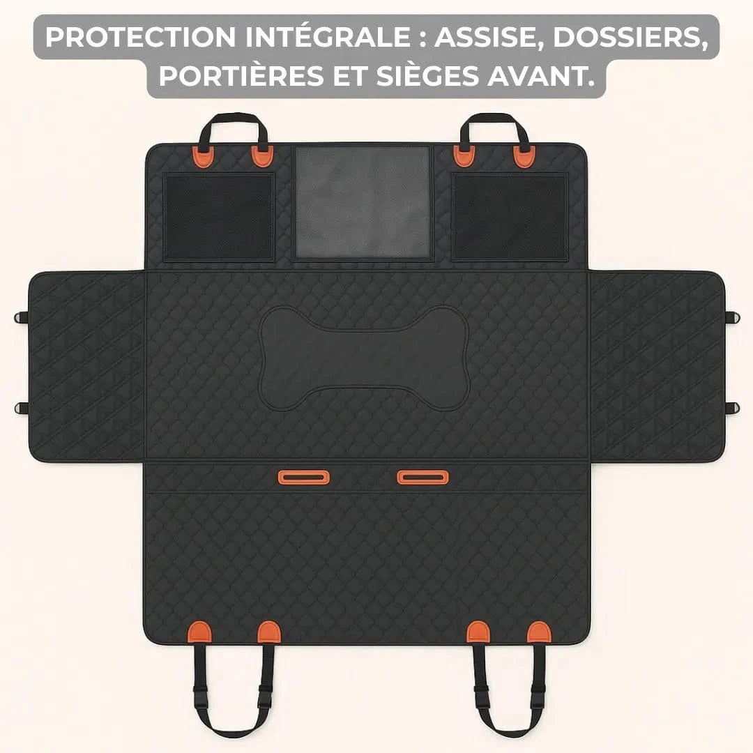 Housse voiture chien matelas gonflable - K9 GuardShield+