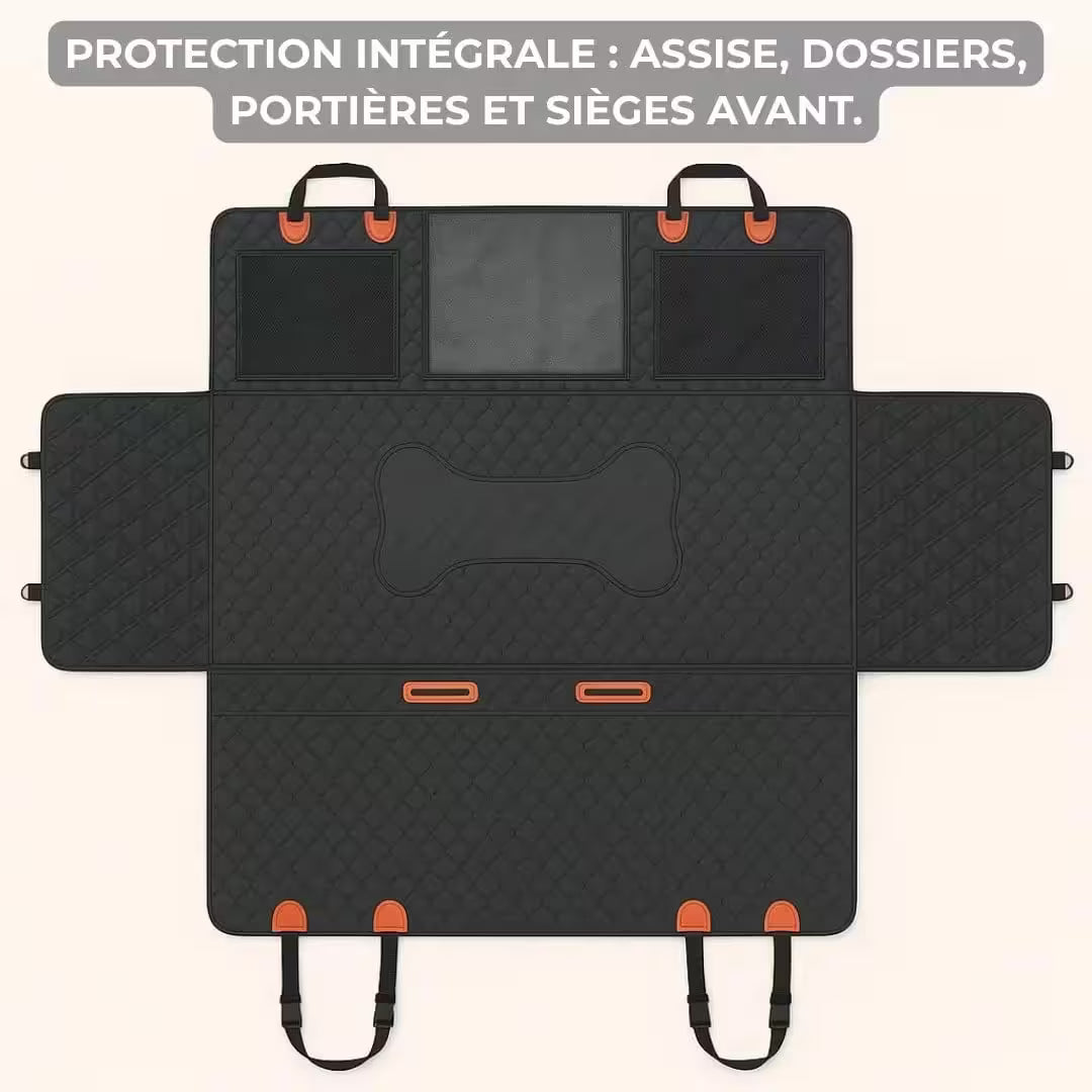 Housse voiture chien matelas gonflable - K9 GuardShield+