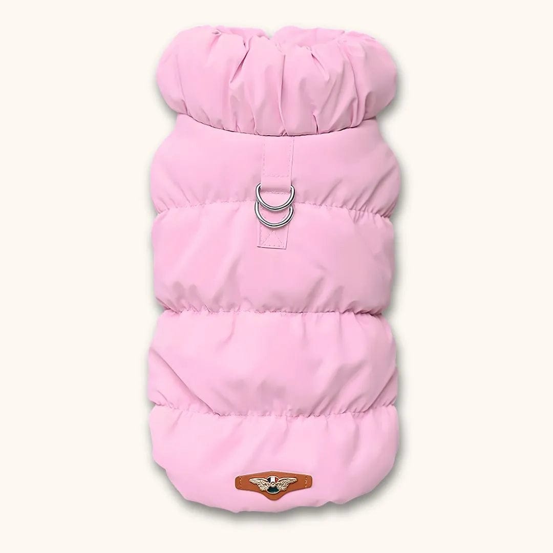 Manteau Hiver Rembourré pour Chien - Chaleur et Confort Rose / S