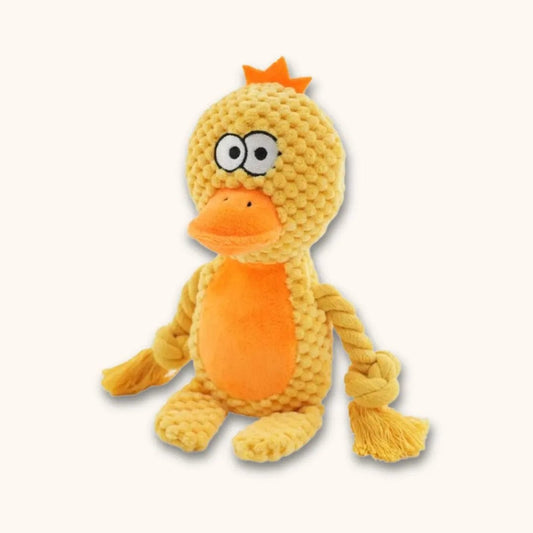 Peluche Canard pour Chien - Jouet Doux et Robuste