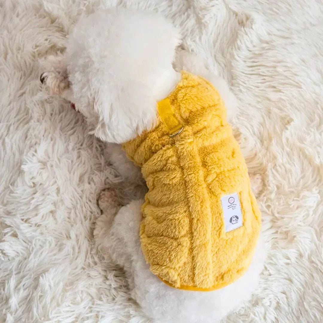Pull Chaud pour Chien – Confort et Style assuré Jaune / XS