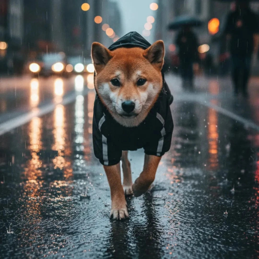 Veste à capuche pour chien - Chaude, pratique et tendance